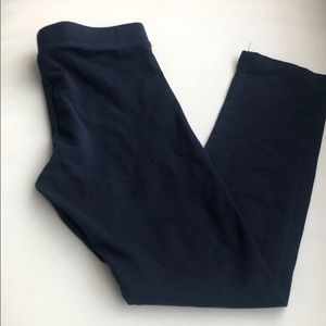 Like new navy blue leggings size 6/7 from jcrew